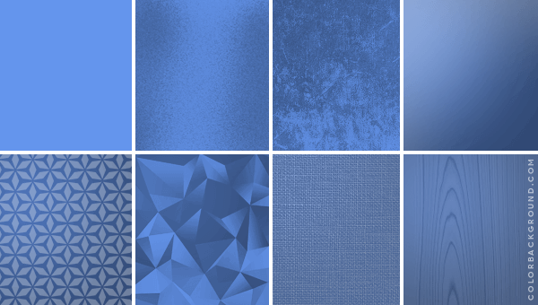 Cornflower Blue Color Backgrounds (Solid, Metallic, Grunge, Gradient, Pattern, Poligon, Fabric, Wooden)
