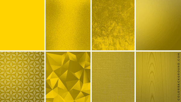 Cyber Yellow Color Backgrounds (Solid, Metallic, Grunge, Gradient, Pattern, Poligon, Fabric, Wooden)