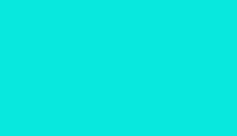 Bright Turquoise - Solid Color Background
