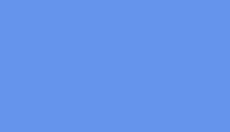 Cornflower Blue - Solid Color Background