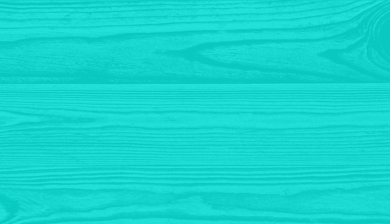 Bright Turquoise - Wooden Color Background